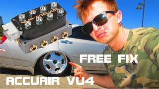 ACCUAIR VU4 MANIFOLD REBUILD! NO LEAKS!!!