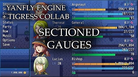 YEP.148 - Sectioned Gauges - RPG Maker MV
