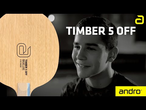 Andro Timber 7 OFF/S Table Tennis Blade