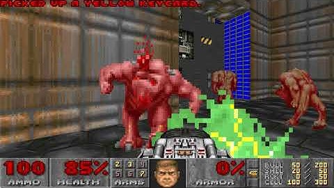 The New Doom V1 0 Map23 UV Speed in 1m27s by Beginner