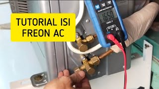 Tutorial isi freon AC untuk pengguna AC