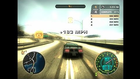 🔥🏁183 Miles Per Hour - Speedtrap - 🐎Ford Mustang GT🐎 - 🏁Race Events🏁 - Blacklist1 - Razor - NFSMW🏁🔥