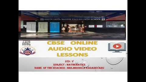 SVM CBSE || STD 5||MATHS||CH:14||PERIMETER, AREA AND VOLUME||PART - 3