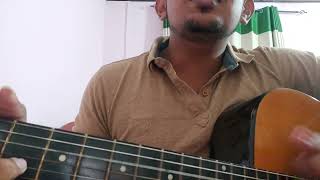 Video thumbnail of "Therunado Wisal Adare (තේරුනාදෝ විසල් ආදරේ) Cover by Ishara Deshan"