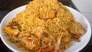 Afghani Murgh Pulao مرغ پلو خیلی لذیذ علاقمند دایمی این پلو خواهید شد Afghani Chicken Pulao Recipe