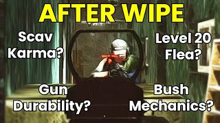 Level 20 Flea Changes Everything! | Tarkov Wipe \& Patch 12.11