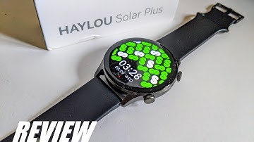 REVIEW: Haylou Solar Plus RT3 Smartwatch - AMOLED Always On Display, Rotating Crown?