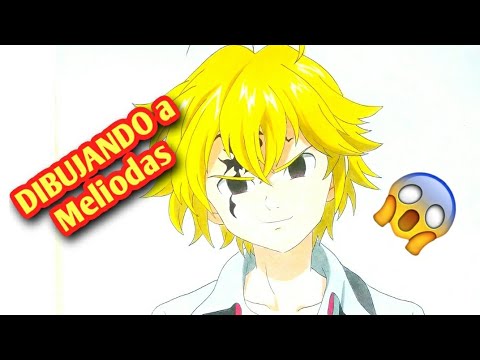 COMO DIBUJAR A Meliodas Facil (Nanatsu No Taizai / Seven Deadly Sins