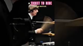 TICKET TO RIDE - The Beatles - ABC Theatre, Blackpool, United Kingdom , August 1, 1965