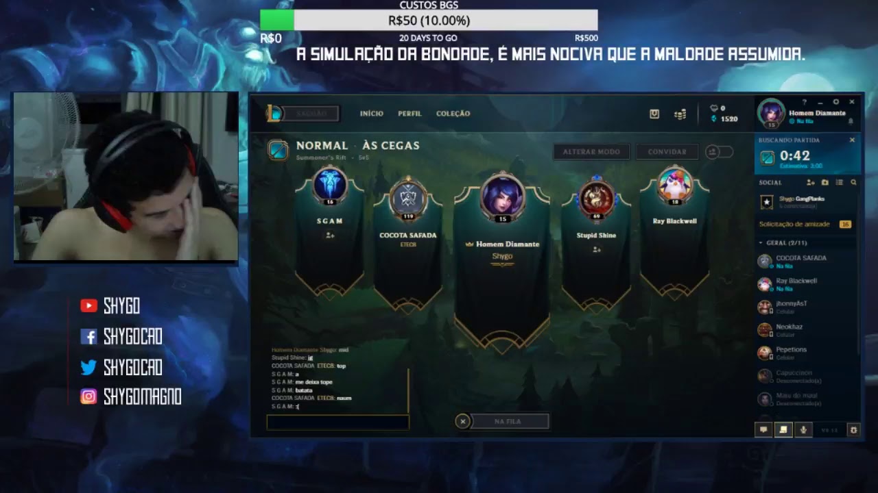 Lol R. Foster Mildred S. Foster Live Stream League of Legends - YouTube