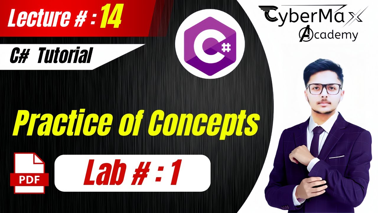 Lec # 14 - ( Lab #: 1 ) - | Practice Project | C# . - YouTube