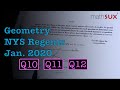 Geometry Concepts Quiz
