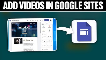 How To Add Videos In Google Sites 2025! (Full Tutorial)