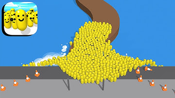 Crossy Crowd ​- All Levels Gameplay Android,ios (Part 6)