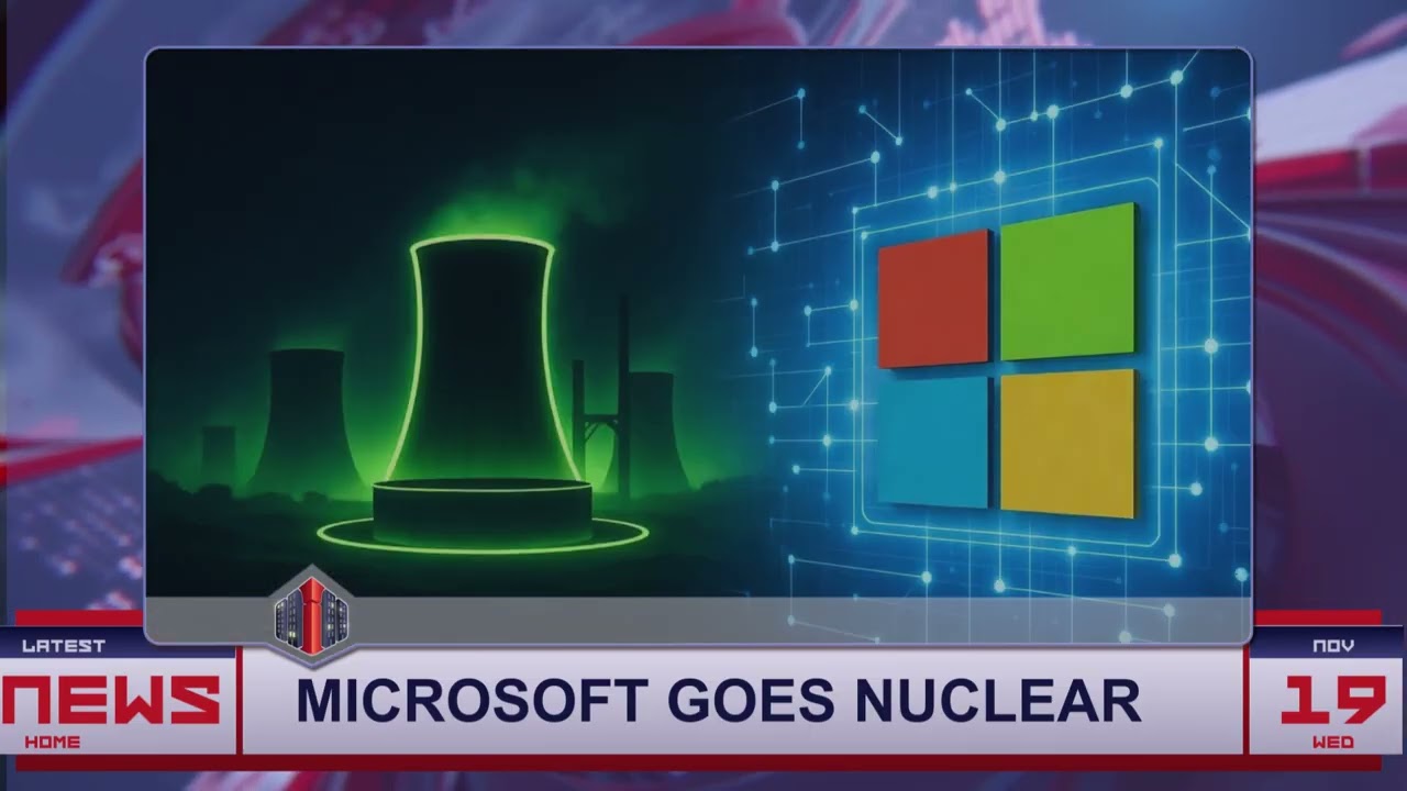 Трамп одобрил перезапуск ядерной энергетики на сумму 1 млрд долларов, а Microsoft заключила сделк...