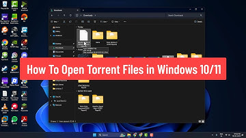 How To Open Torrent Files in Windows 10/11 (2025)
