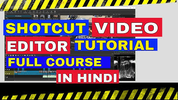 Shotcut Video Editor Full Tutorial (Best free editing software)