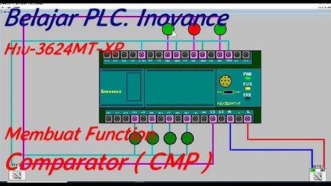 Belajar PLC. Inovance, Membuat Function Compare ( CMP ).