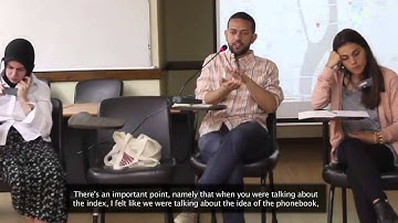 Learning from Cairo: Working Session 1: Mapping Informality - Q&A Session