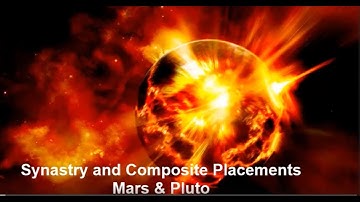Synastry/Composite - Mars & Pluto ! Seriously Hot !