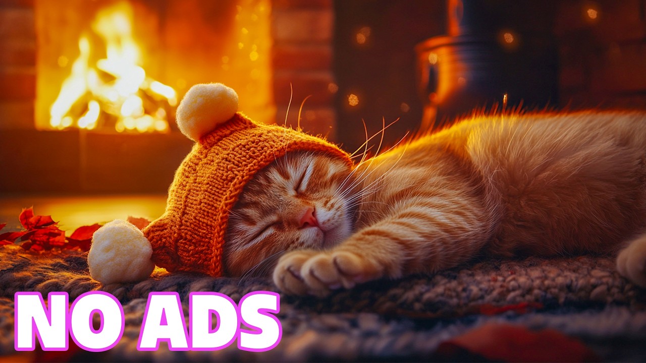 12 часов расслабляющей музыки для кошек 💚 Спокойная расслабляющая музыка для кошек 🌿 Музыка для бе