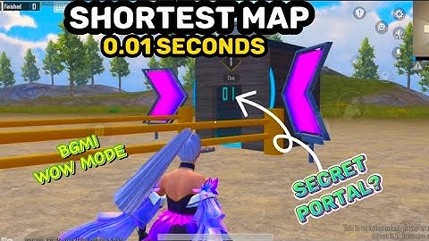 🔥SHORTEST MAP BGMI | BGMI NEW WOW MODE | BGMI NEW UPDATE ❤️ @BattlegroundsMobile_IN