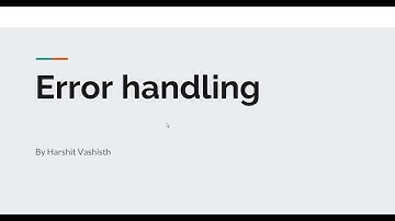 Python tutorial in Hindi 52 : Error Handling with try , except