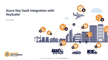 KeyScaler integration with Microsoft Azure Key Vault Demo