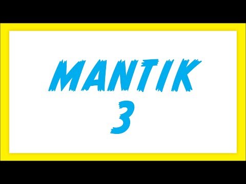 MANTIK 3 - ŞENOL HOCA