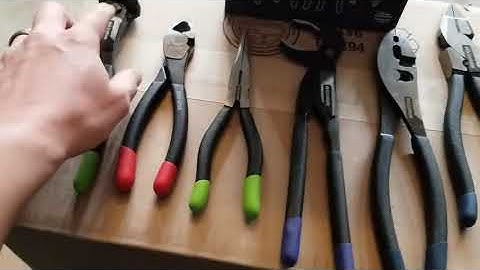 MAXIMUM 7-Pc Plier Set video review by Ryan