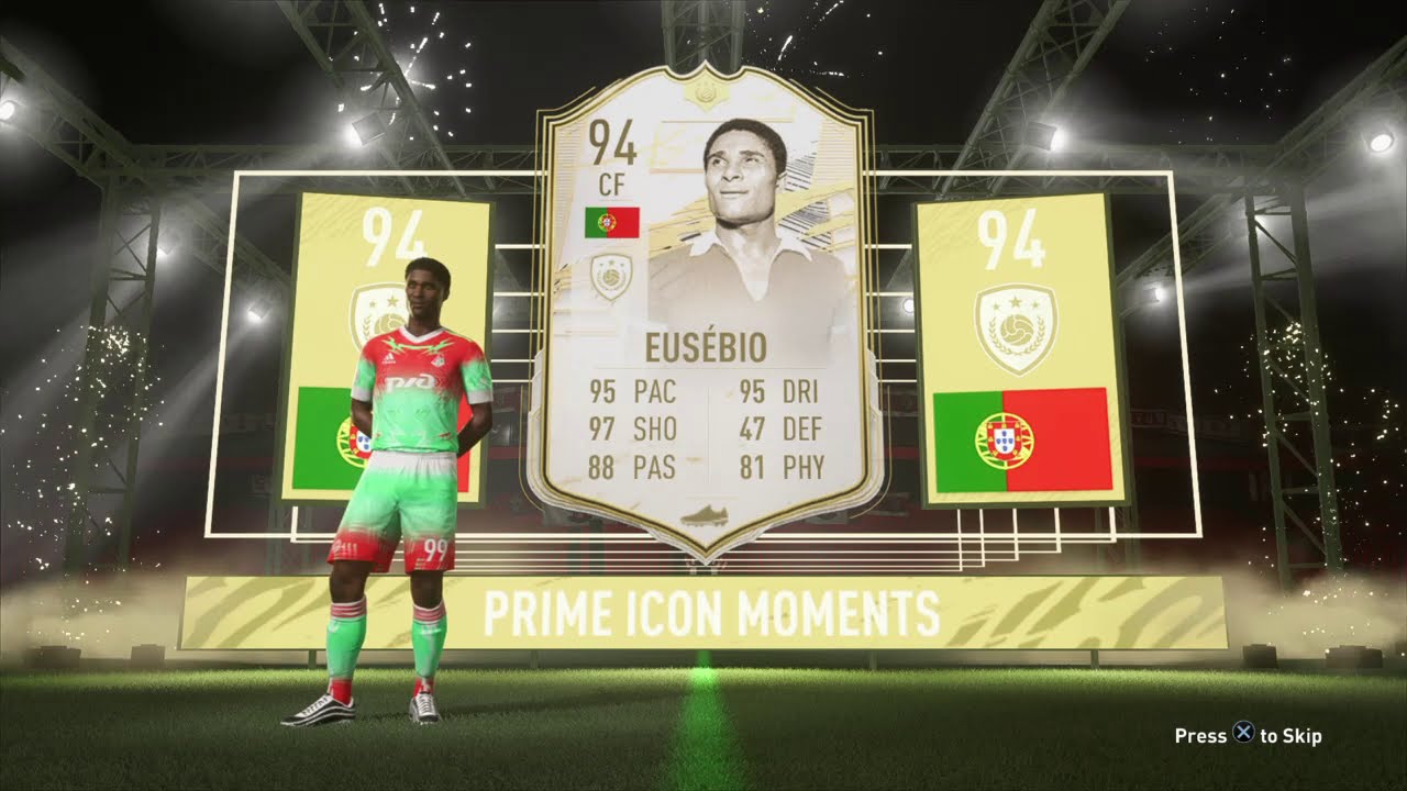PRIME MOMENTS EUSEBIO IN A PACK!