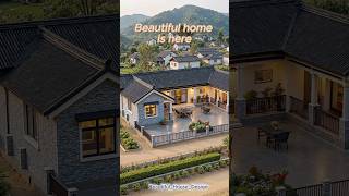 The Warm Three Sided Courtyard House #relax #housedesign #home #fyp #house #viralshorts #dreamhome
