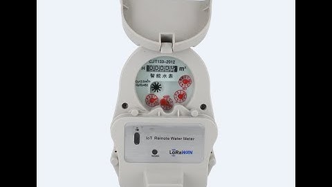 how to make a NB-IoT, LoRa, LoRaWAN smart water meter ?