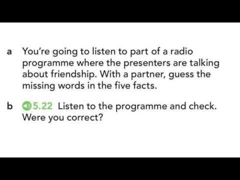 English File Intermediate 4th edition. 5B #thewaywemet. Listening 5.22
