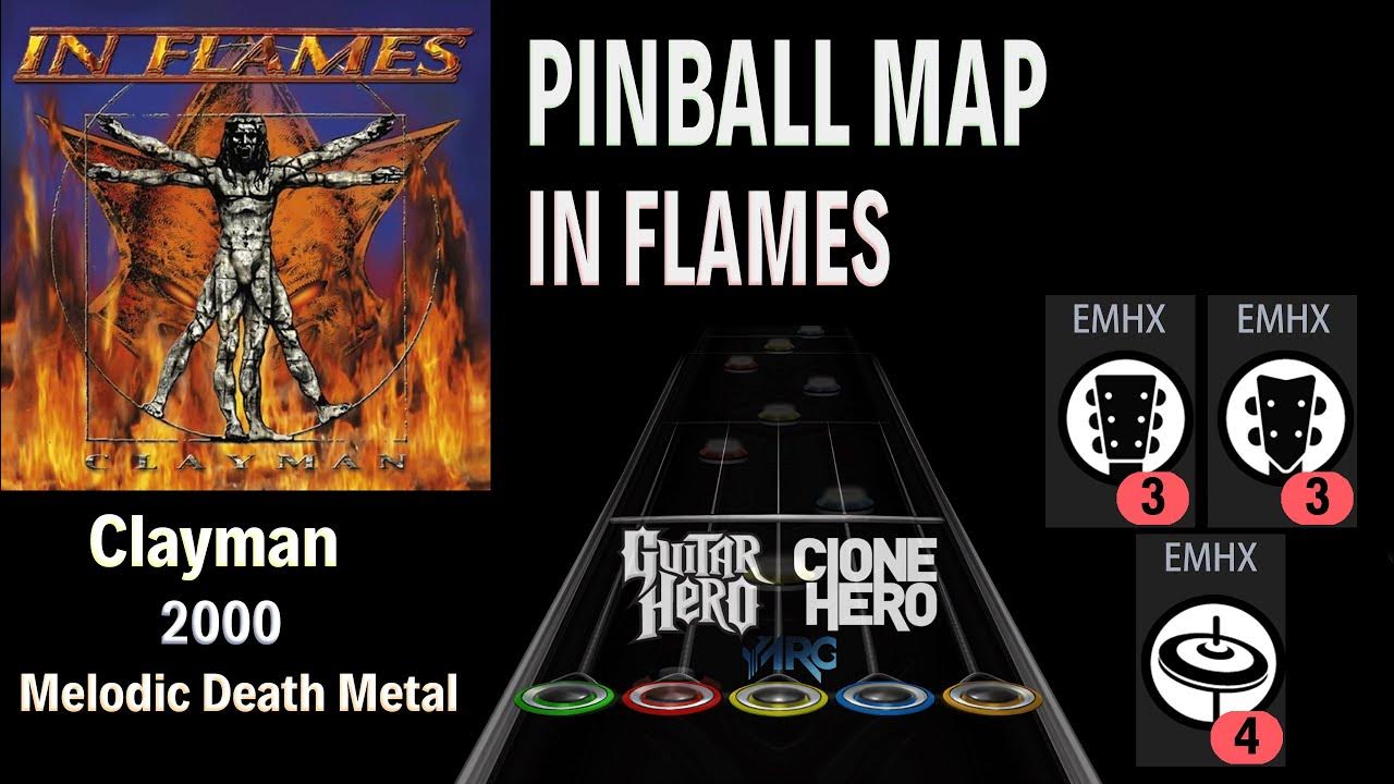 In Flames Pinball Map (Full Band Clone Hero Custom Chart) YouTube