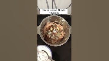 Thumbnail of CARA MEMBUAT BAKSO AYAM #baksoayam #bakso #caramembuatbakso #baksosapi #shorts @kartinipasaribu