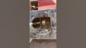 Put the track back on a mini skid steer/track loader - easy with a rope!