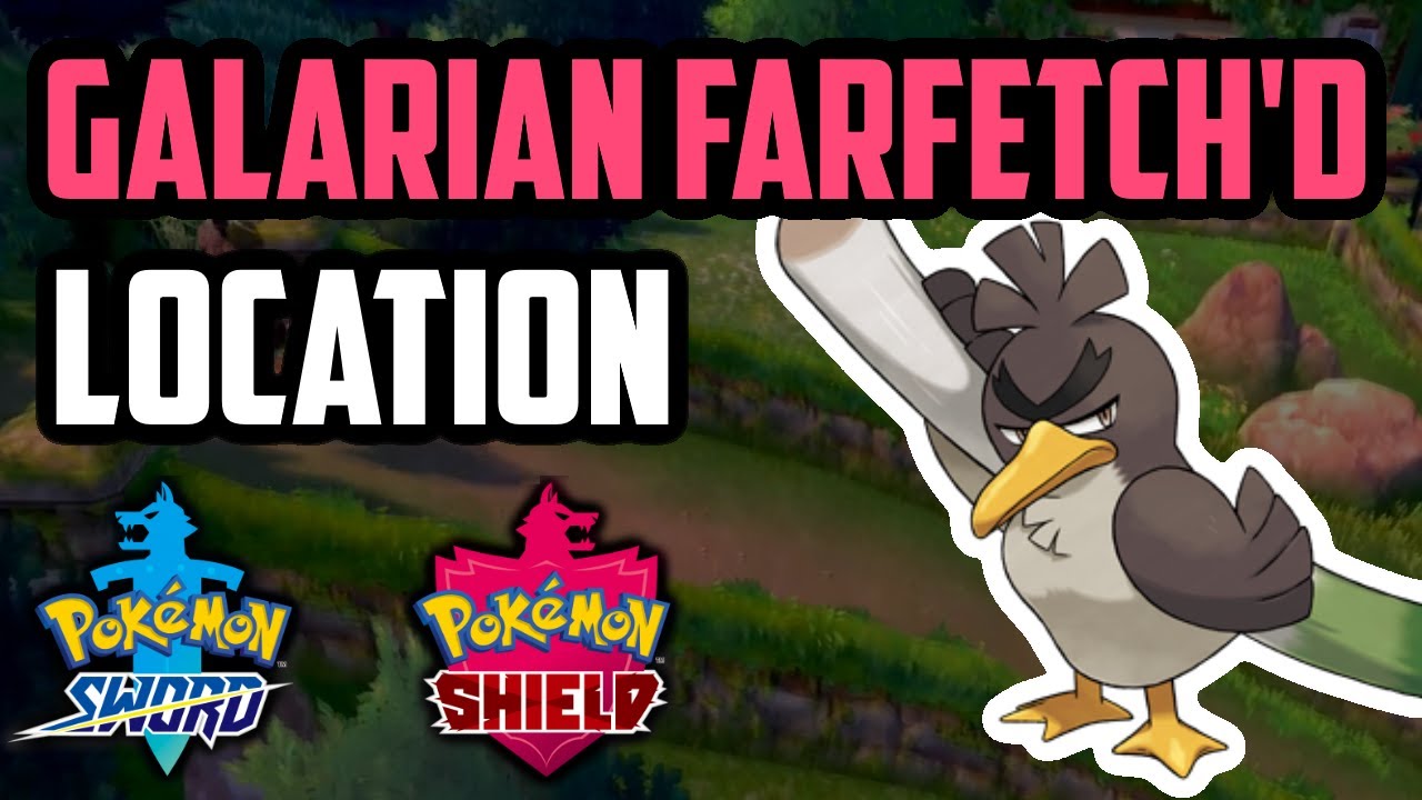 Pokémon Sword and Shield: Where to catch Galarian Farfetch'd and evolve to  Sirfetch'd - Millenium