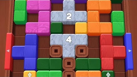 Wood Away Block Jam Level 30 Game Walkthrough Solution