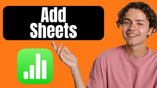 How to Add a Sheet in Apple Numbers Spreadsheet
