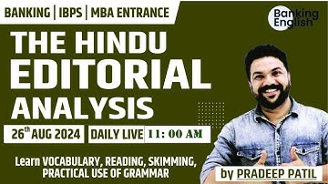 Learn VOCAB, READING, SKIMMING, ERRORS, GRAMMAR USE, 26 August , 2024  - PRADEEP PATIL