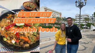 EATING THE MOST POPULAR SPANISH FOODS | Military Family | Jerez, Spain | Rota, Spain