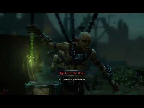 Middle Earth Shadow of Mordor XBOX Series X Gameplay - The Feast