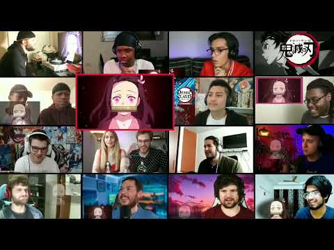 Kimetsu No Yaiba Opening 1 Reaction Mashup (鬼滅の刃OP1)