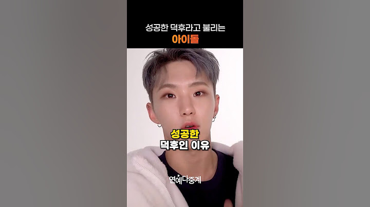 세븐틴 호시가 성공한 덕후인 이유