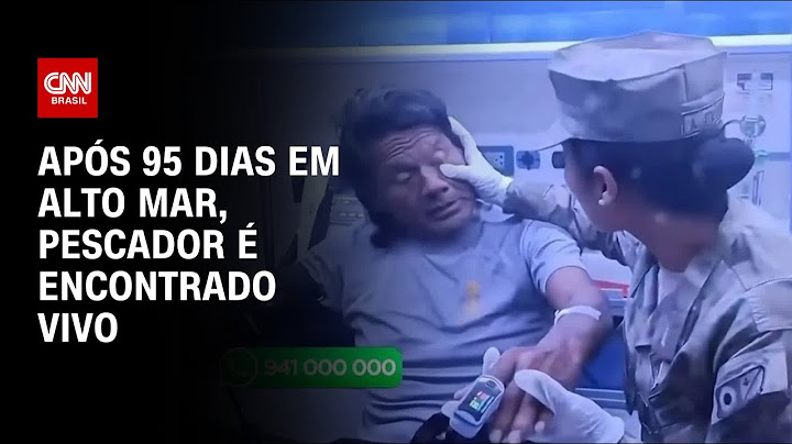 Pescador peruano é encontrado vivo após 95 dias perdido no mar | AGORA CNN