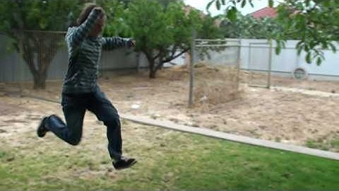 Steve Flips at 240fps (HD 720p video)