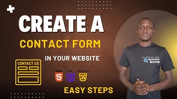 Build a Contact Form That Actually Works | Step-by-Step Tutorial (No backend needed)