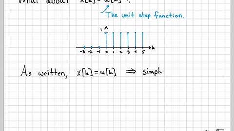Simply-Defined and Piecewise-Defined Discrete-Time Signals - DT Part 1 (6/10)