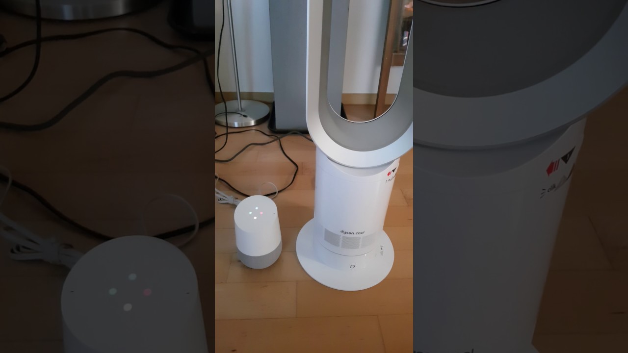 dyson fan and google home